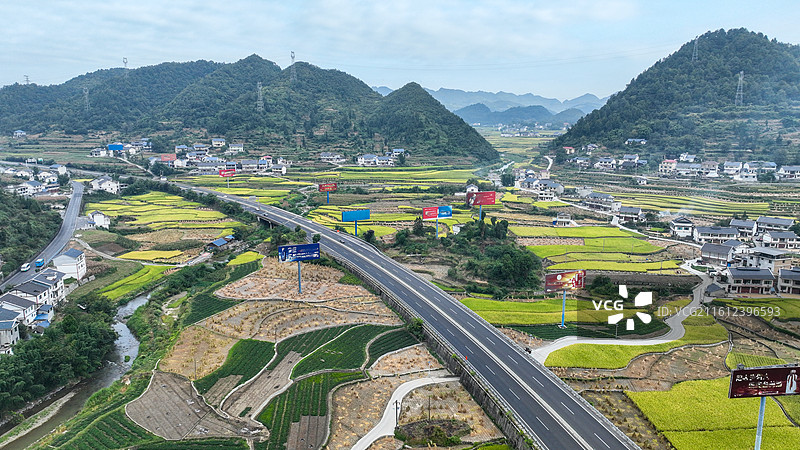 贵州省遵义市播州区农村风光图片素材