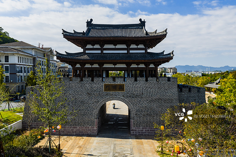 衢州市常山县北门历史文化街区图片素材