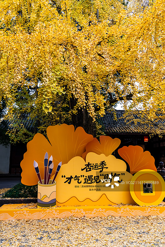 眉山三苏祠杏运遇见才气图片素材