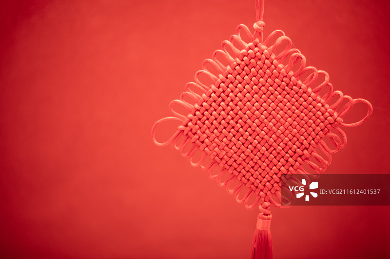 红色中国结图片素材