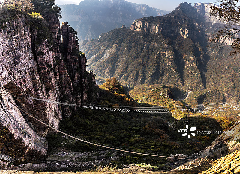 天界山景区集奇、雄、绝、特、怪于一体，拥有‌老爷顶（铁顶）‌、‌云峰画廊‌、‌龙吟峡‌、‌十字岭‌等图片素材