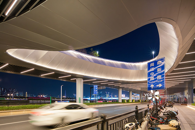 琶洲人行桥图片素材