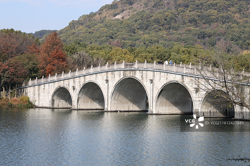 杭州湘湖景区图片素材