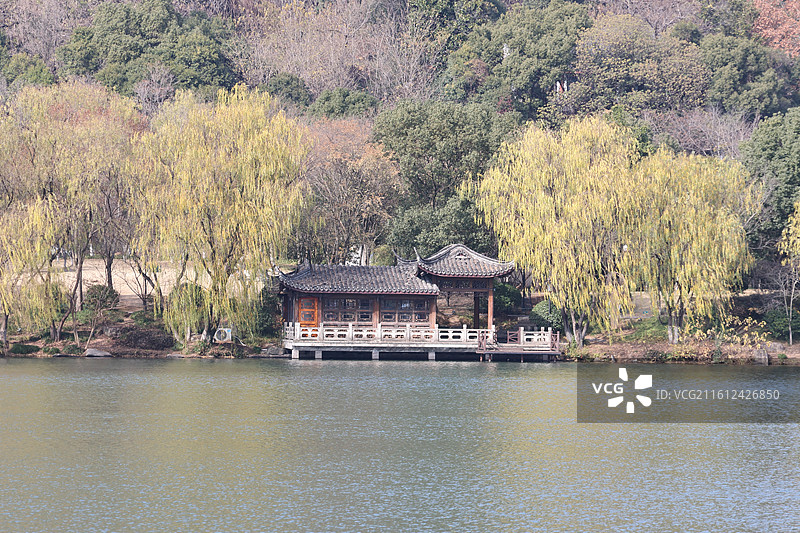 杭州湘湖景区图片素材