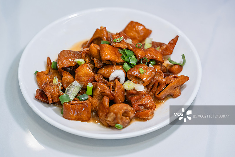 红烧肥肠 特写 川菜 美食 卤味  菜单 电商图片素材