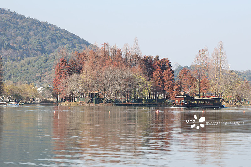 杭州湘湖景区图片素材