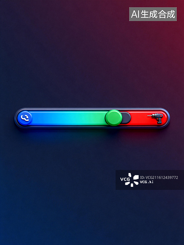 【AI数字艺术】分贝进度条 3月爱耳日主题创意插画系列图片素材