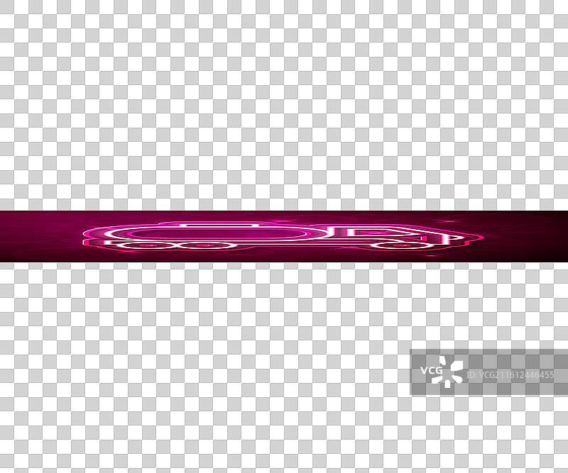 发光的霓虹线条油罐车图标，孤立在图片素材