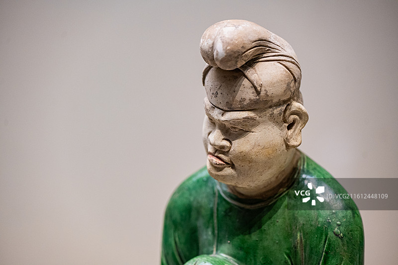 国家博物馆 唐 开元十一年（公园723年） 1957年陕西西安鲜于廉墓出土图片素材