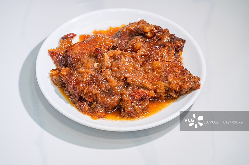 杭州美食 卤肉 大排 猪排 特写图片素材