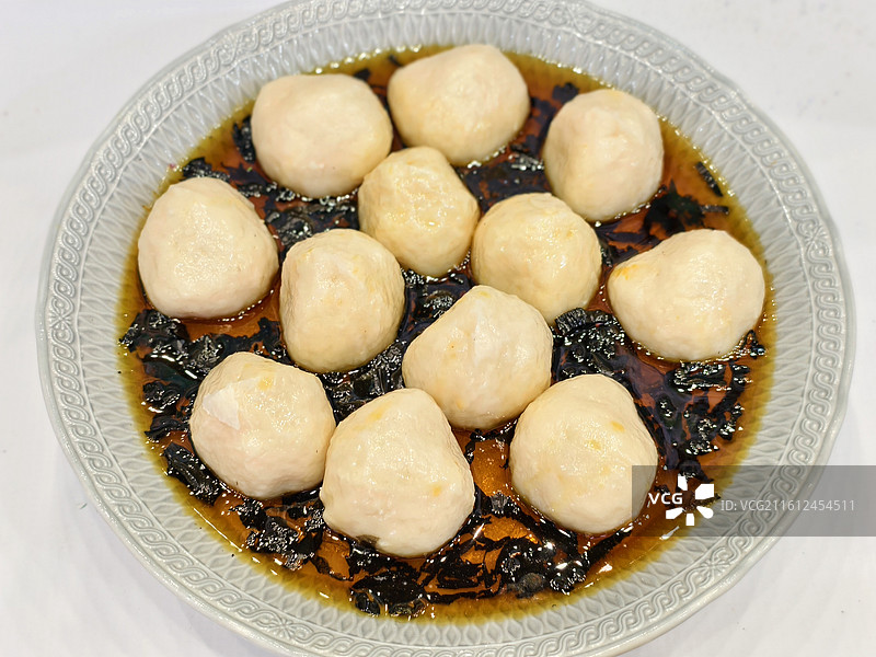 紫菜鱼丸汤图片素材