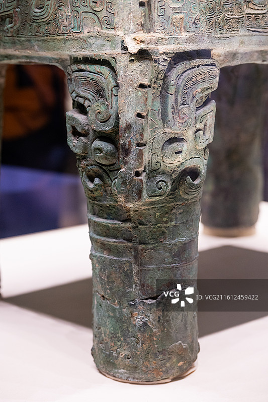 国家博物馆 商王武丁时期 “后母戊”青铜方鼎 后母戊鼎 司母戊鼎 禁止出境文物图片素材