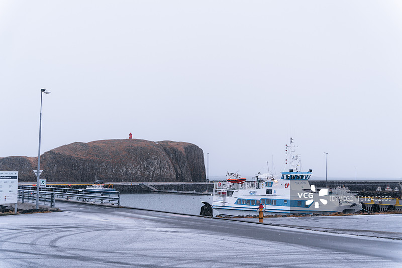 冰岛 斯奈山半岛 白日梦想家小镇 斯蒂基斯霍尔米图片素材