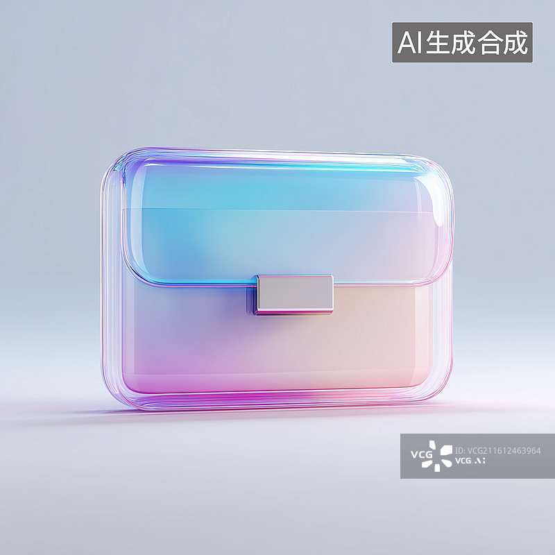 【AI数字艺术】现代名片夹图标图片素材