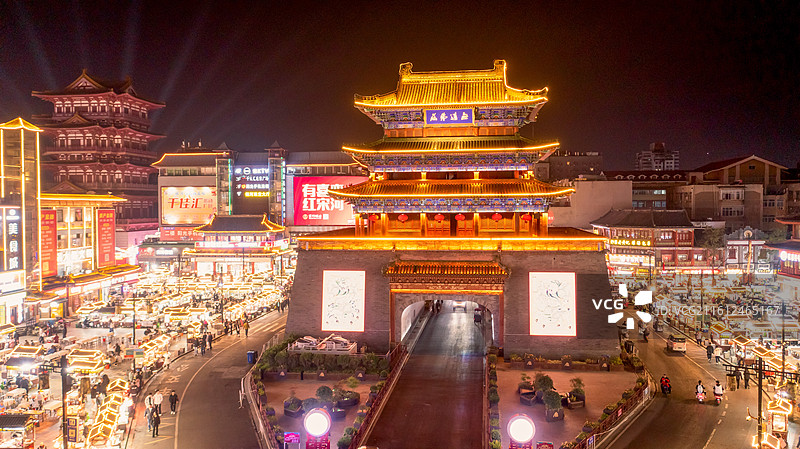 开封古城图片素材