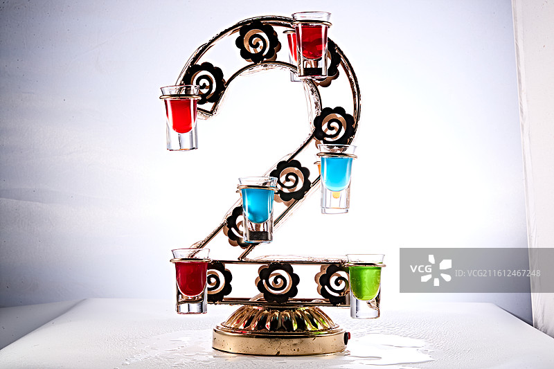 520造型酒吧调制含酒精类饮品图片素材