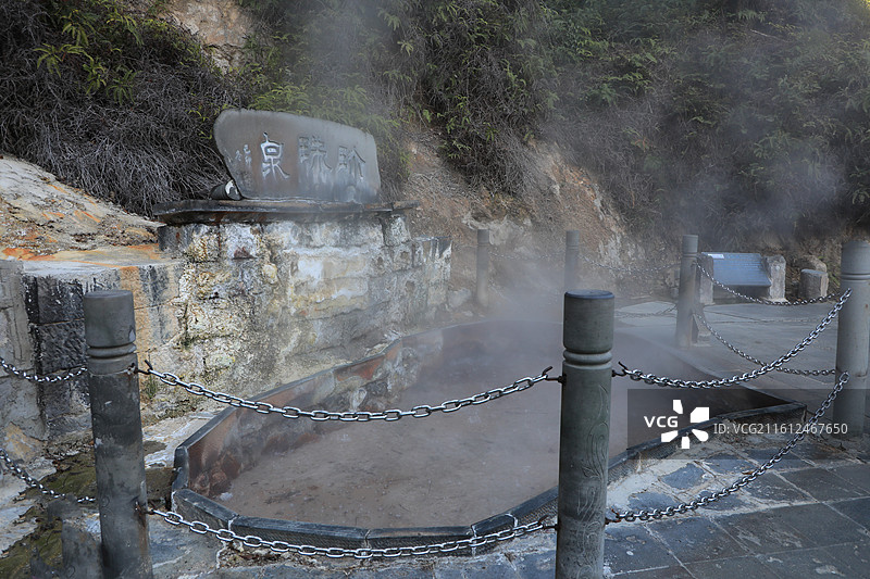 腾冲热海地质公园图片素材