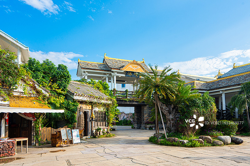 广西北海市合浦县海丝首港景区风景照图片素材