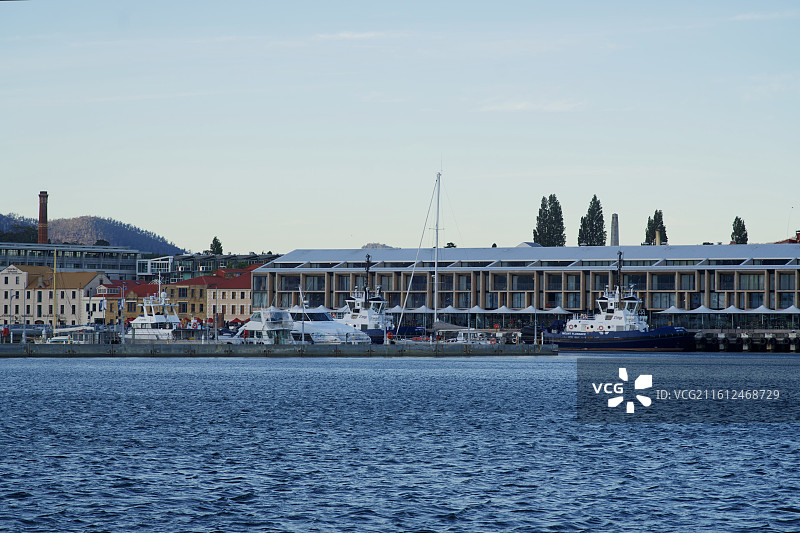 霍巴特港口图片素材