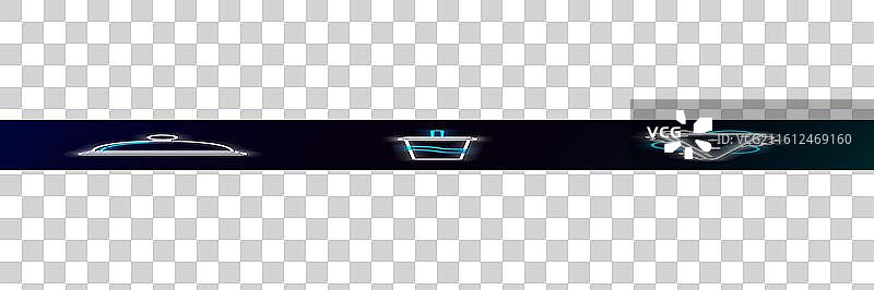 托盘上的三明治和食物图片素材