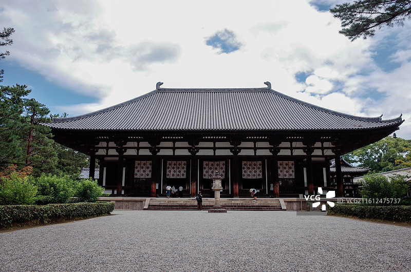 日本奈良唐招提寺图片素材