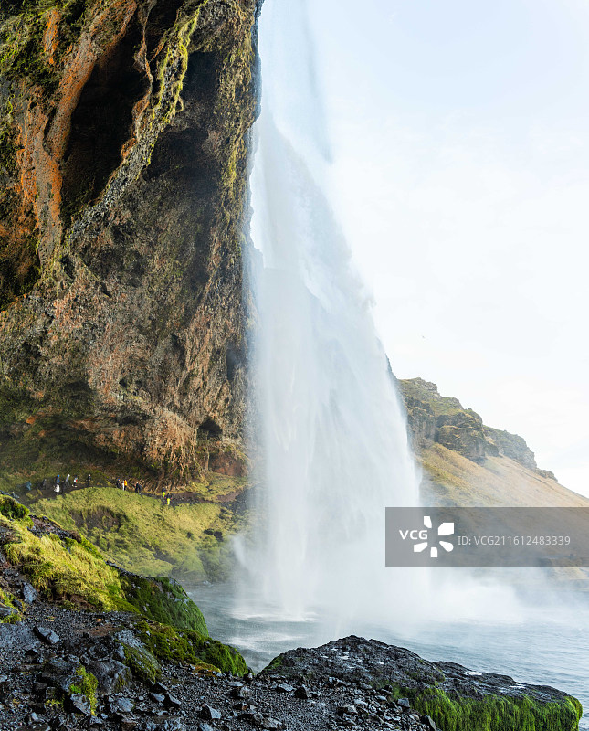 冰岛 赛里亚兰瀑布图片素材