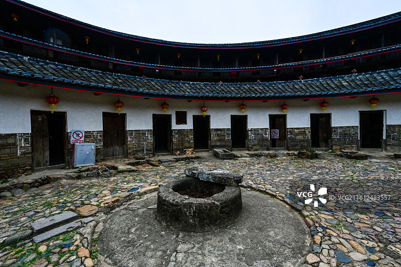 广东梅州大埔大东镇花萼楼图片素材