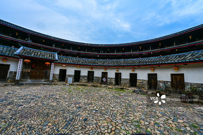 广东梅州大埔大东镇花萼楼图片素材