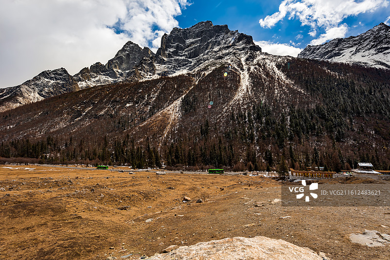 双桥沟风景图片素材