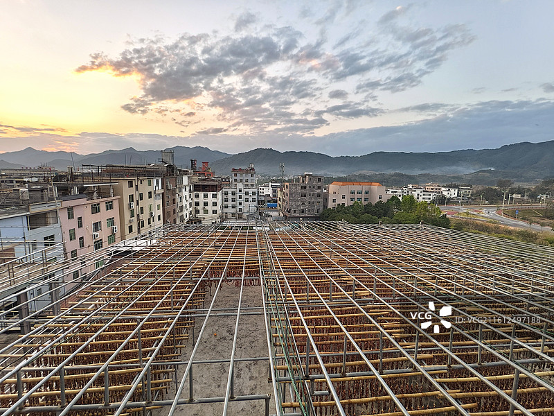 晒腊味场图片素材