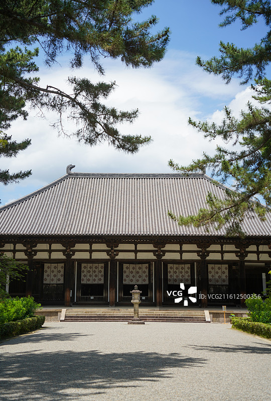 日本奈良唐招提寺图片素材