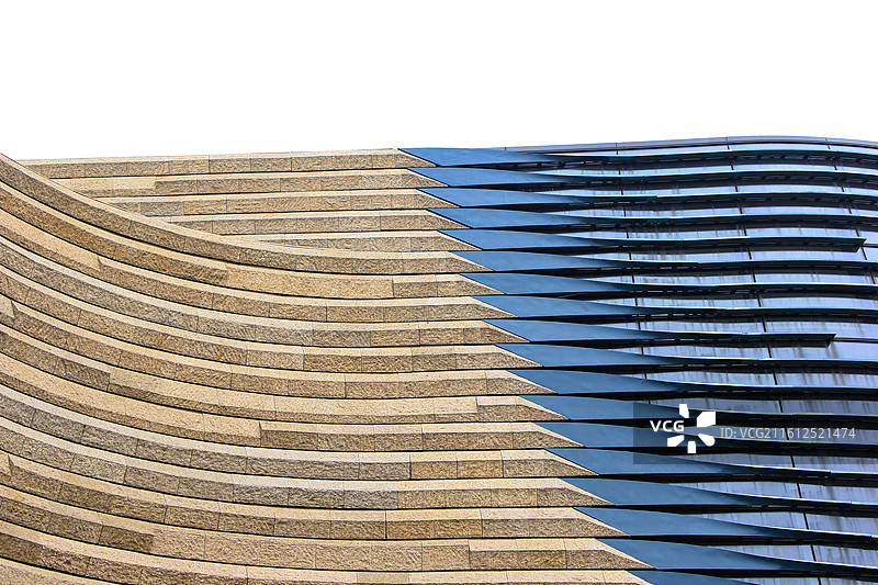 三星堆博物馆场馆建筑特写图片素材