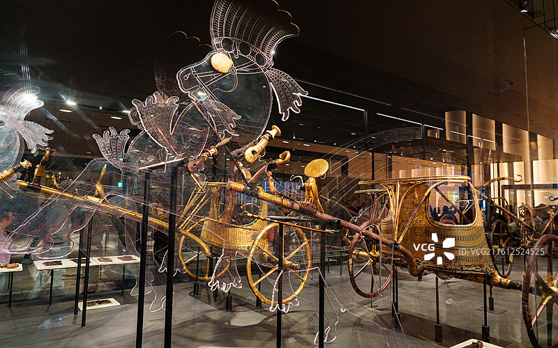 图坦卡蒙的文物图片素材