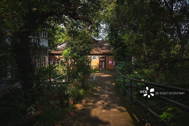 杭州桃园新村小区图片素材