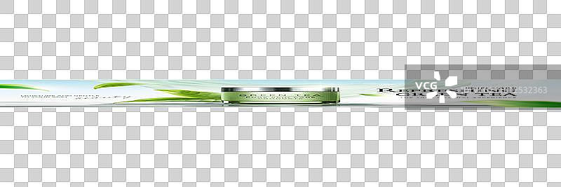 清爽绿茶护肤广告图片素材