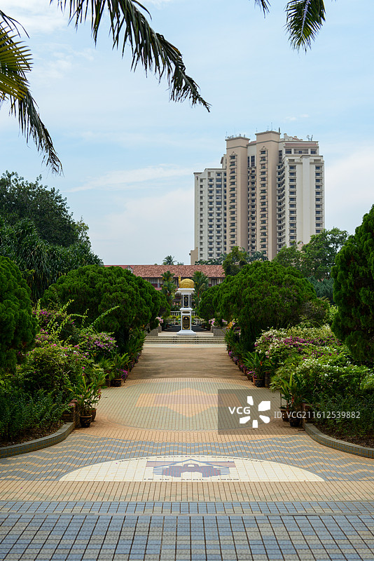 马来西亚 马六甲 马六甲苏丹皇宫图片素材