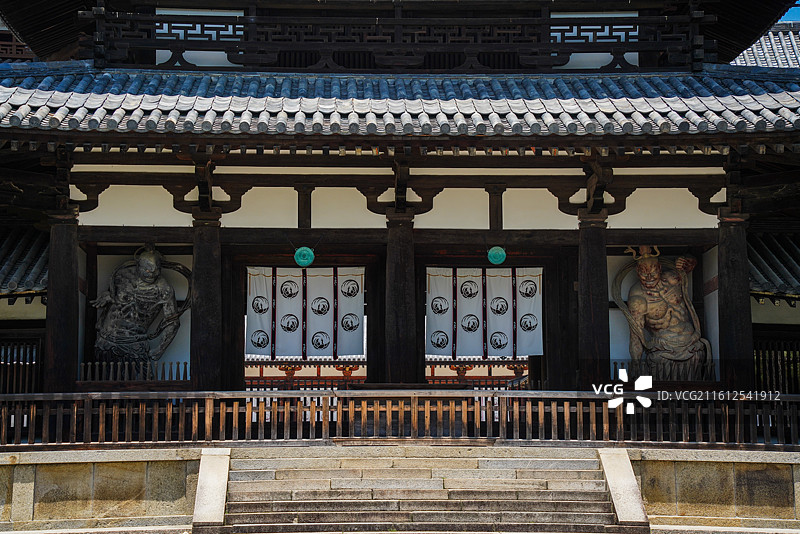 日本奈良法隆寺图片素材