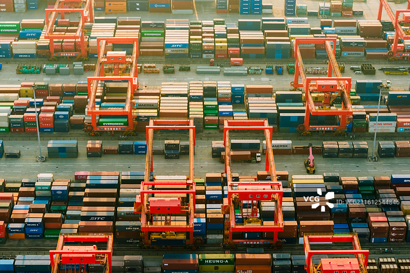 武汉阳逻港码头图片素材