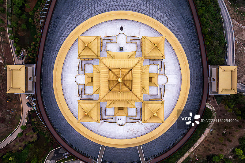 四明山雪窦寺图片素材