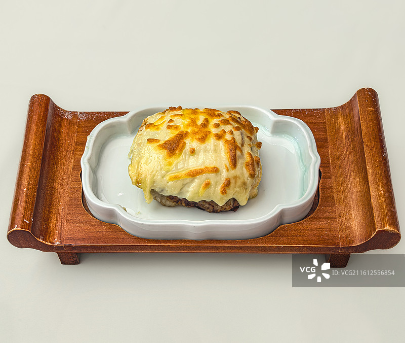 芝士焗糯米饭图片素材