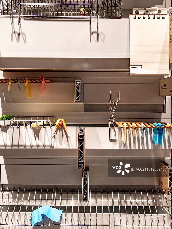 田中达也的微型世界展览图片素材