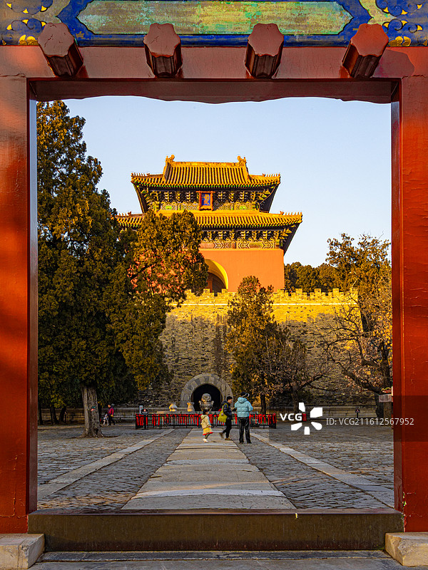 北京明十三陵景区美景旅游图片素材