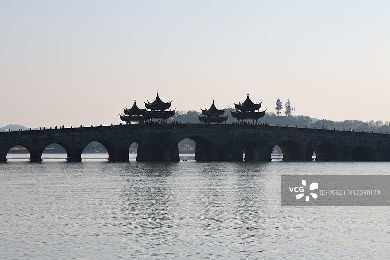 杭州湘湖景区图片素材