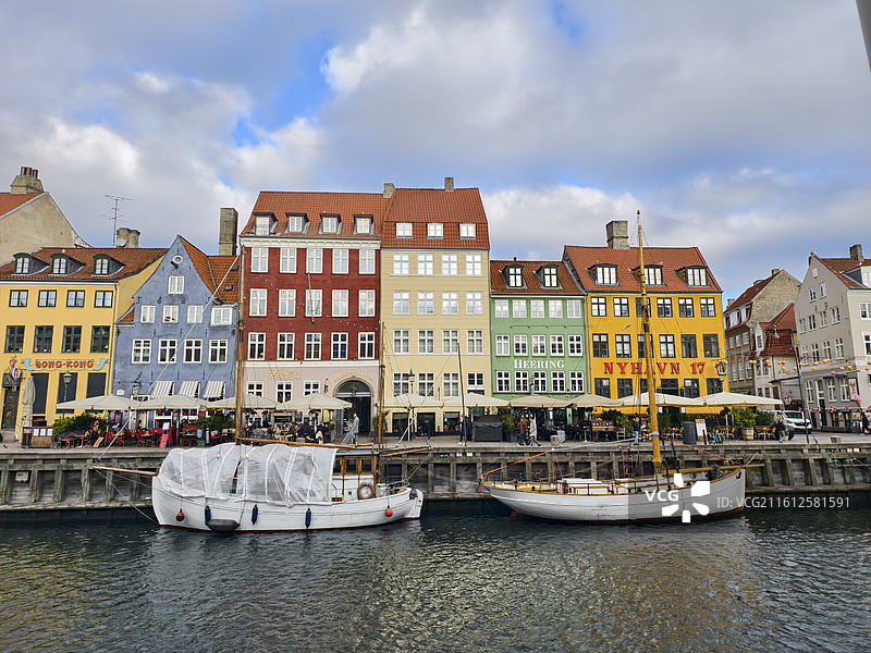 丹麦哥本哈根街道建筑旅行城市风光图片素材