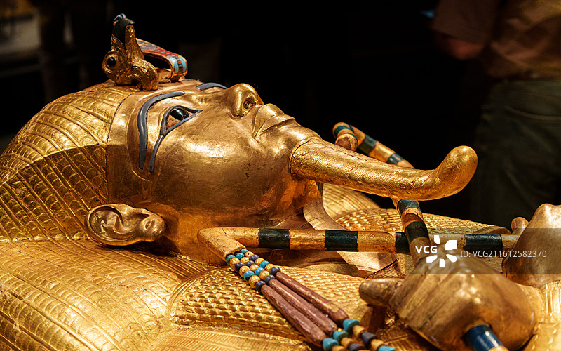 图坦卡蒙的文物图片素材