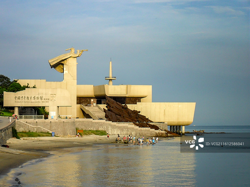 山东威海刘公岛中国甲午战争博物馆图片素材