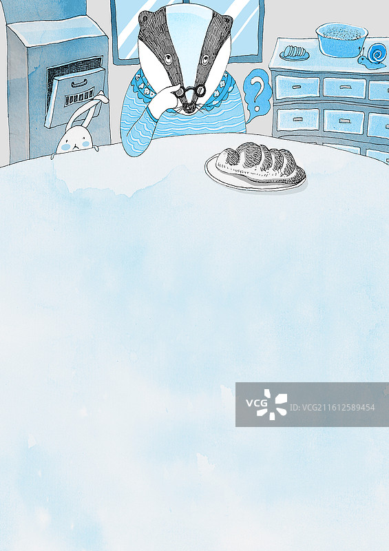 儿童插画单色图片素材