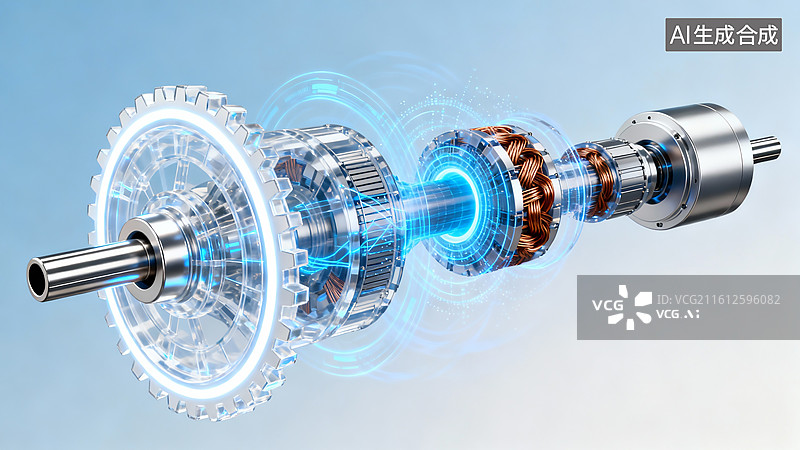 【AI数字艺术】机械动力设计图片素材