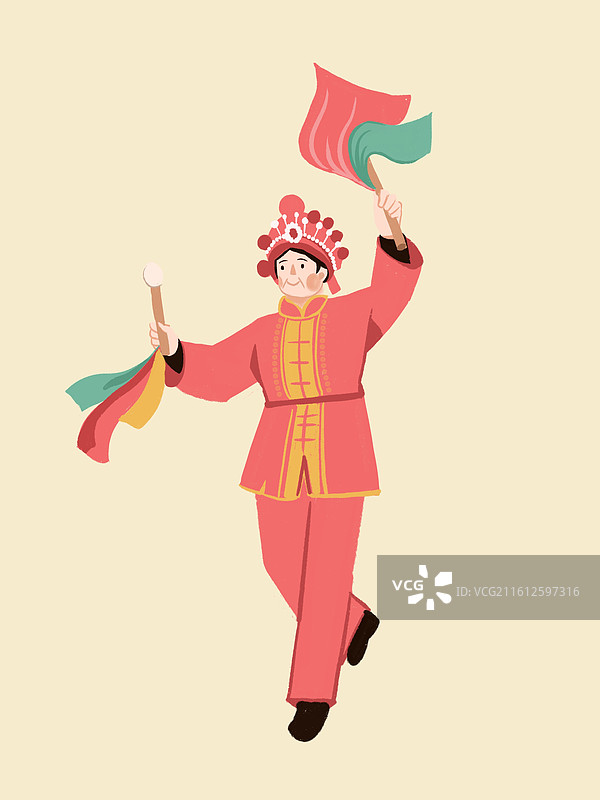 东北鼓子秧歌图片素材