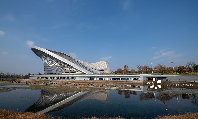 成都露天音乐公园水之剧场图片素材